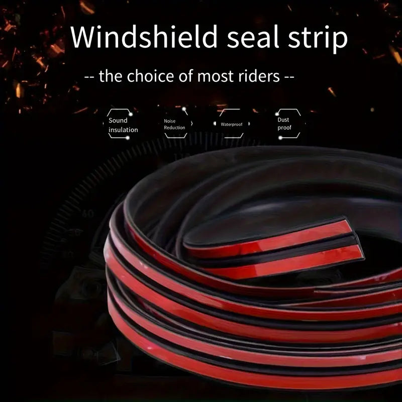 Car Windshield Edge Rubber Strip(13ft )