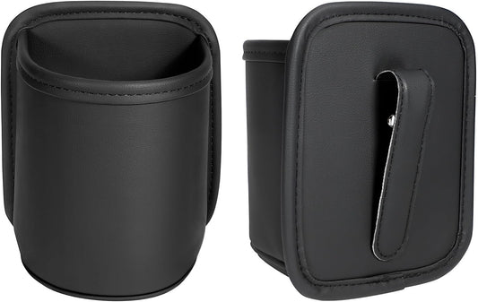 Leather Car Cup Holder