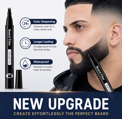 Eyebrow & Beard Filler Pen (Black)