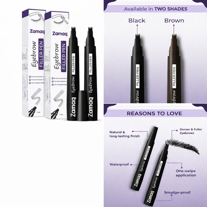 Eyebrow & Beard Filler Pen (Black)