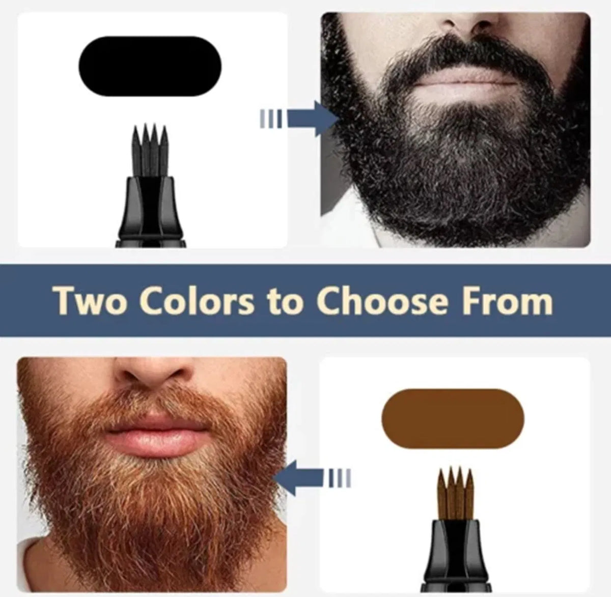Eyebrow & Beard Filler Pen (Black)