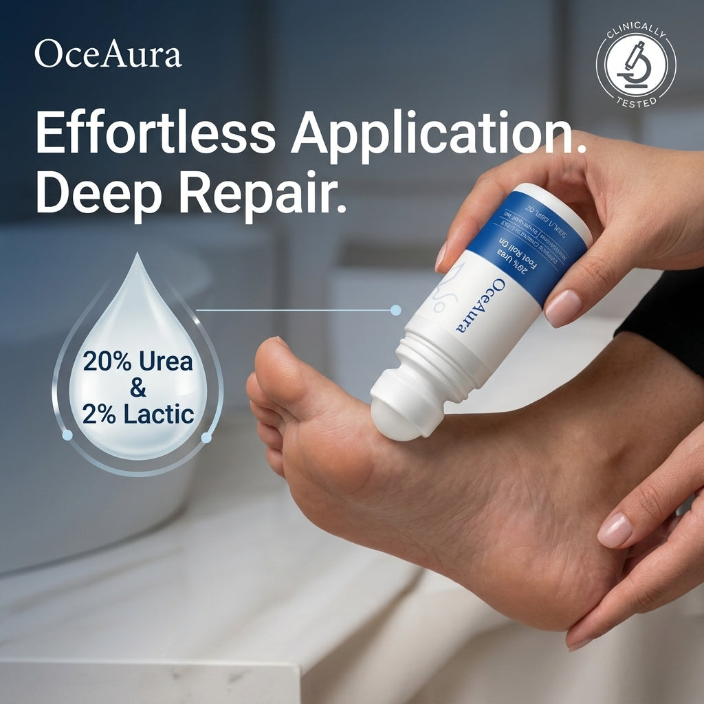 20% Urea Foot Roll On - 50 ml (Buy 1 Get 1 Free 🔥)
